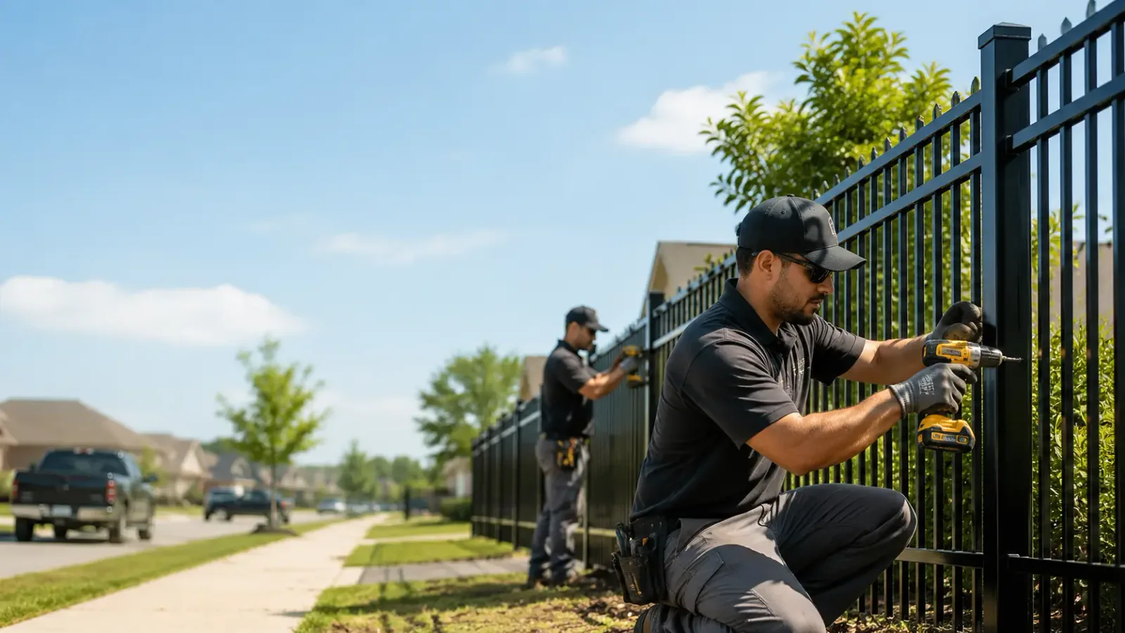 Metal Fence Installation in Grubbs, AR